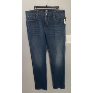 7 for all mankind Men's luxe sport slimmy size 38 jeans